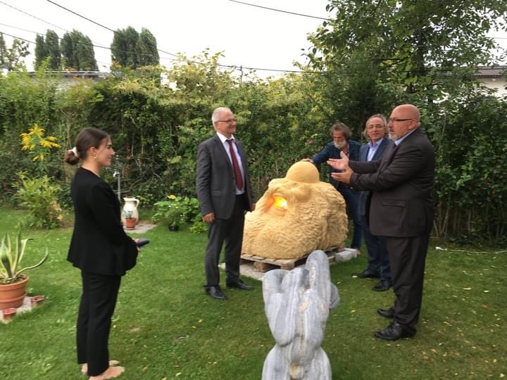 Ausstellung im Garten 2020